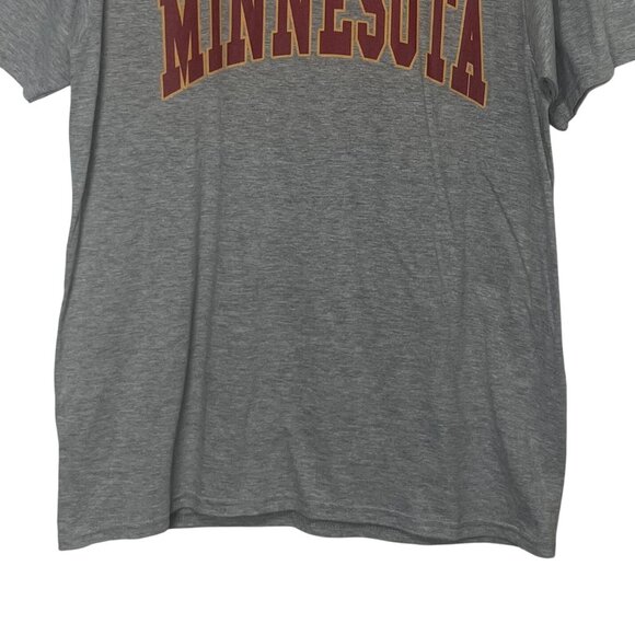 University of Minnesota Graphic Tshirt Mens Medium Gray New Fanwear - Picture 4 of 9